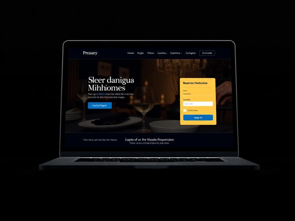 Prestige Restaurant — Restauration haut de gamme · Lenny Digital